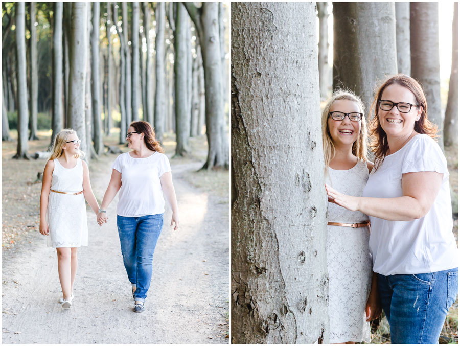2 Frauen, Tante und Nichte lachen zusammen, Portraitfotografie, Fotograf Rostock, Mecklenburg Vorpommern